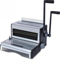 NanBo ST2960 Multi-functional Series Double Loop Wire and Plastic Binding Comb Binding Machine