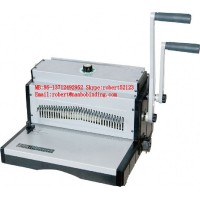 NanBoMT8703 Electric Wire Binding Machine, Office Double Wire Binding Machine